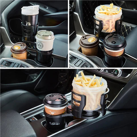 🥇Portavasos Inteligente | Comodidad Premium para tu Auto